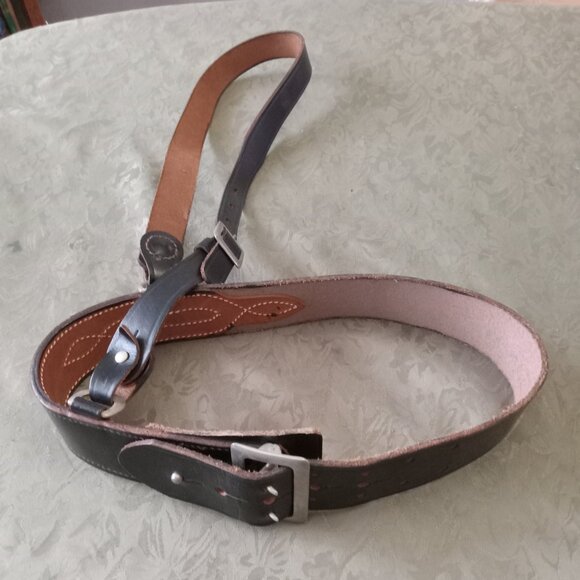 Other - Men's black frog sword holder, top grain genuine leather size 30